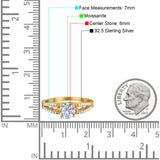 Vintage Style Round Natural Stone Ring