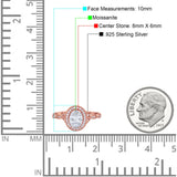 Oval Halo Vintage Style Statement Rings