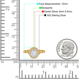 Oval Halo Vintage Style Statement Rings