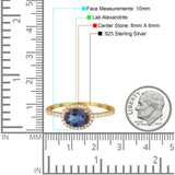 Art Deco Oval Natural Stone Solitaire Ring