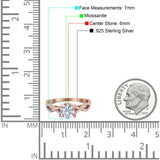 Art Deco Round Natural Stone Solitaire Ring