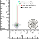 Pear Teardrop Natural Stone Halo Ring