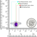 Art Deco Oval Natural Stone Halo Ring