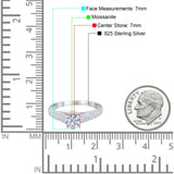 Vintage Style Round Natural Stone Ring