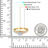 Vintage Style Round Natural Stone Ring