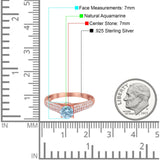 Vintage Style Round Natural Stone Ring