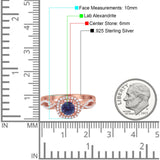 Art Deco Round Natural Stone Twisted Ring