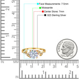 Art Deco Round Natural Stone Leaf Style Ring