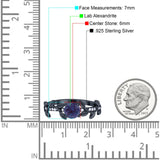 Round Natural Stone Leaf Style Ring