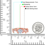 Round Natural Stone Leaf Style Ring