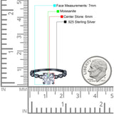 Vintage Style Round Natural Stone Ring