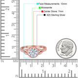 Art Deco Ring Round Natural Stone Beaded Ring