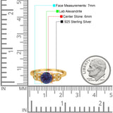 Art Deco Round Natural Stone Leaf Style Ring