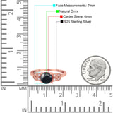 Art Deco Round Natural Stone Leaf Style Ring