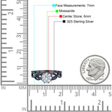 Art Deco Round Natural Stone Beaded Ring