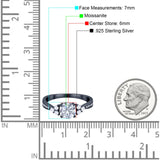 Vintage Style Round Natural Stone Ring