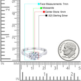 Vintage Style Round Natural Stone Ring