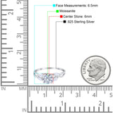 Art Deco Round Natural Stone Twisted Ring