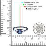 Art Deco Oval Trillium Ring