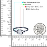 Art Deco Oval Trillium Ring