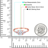 Art Deco Oval Trillium Ring