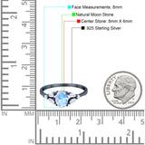 Art Deco Oval Trillium Ring