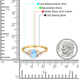 Art Deco Oval Trillium Ring