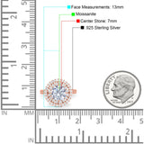 Vintage Style Round Natural Stone Cocktail Ring