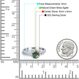 Two Piece Oval Solitaire Ring 