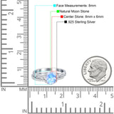 Two Piece Oval Solitaire Ring 