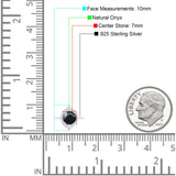 Vintage Style Round Natural Stone Halo Ring