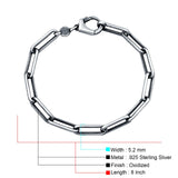 Paperclip Link Bracelet