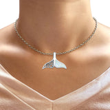  Whale Tail Pendant 