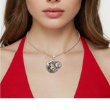 Moon & Sun Pendant Necklace