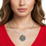  Twisted Snake Pendant Necklace