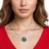  Sun, Moon & Snake Pendant Necklace