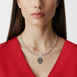  Leviathan Cross Pendant Necklace