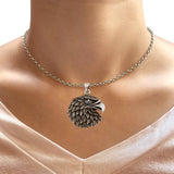  Eagle Head Charm Pendant Necklace