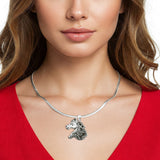  Horse Head Pendant Necklace