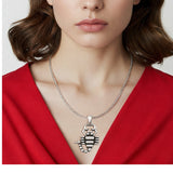 Scorpion Charm Pendant Necklace