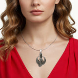 Egyptian Wadjet Pendant Necklace