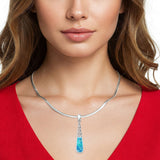 Oxidized Filigree Pendant 