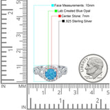 Round Halo Cubic Zirconia Infinity Twisted Ring 925 Sterling Silver