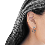 Heart Stud Earrings