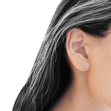 Round Stud Earring