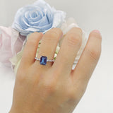 Art Deco Emerald Cut Ring