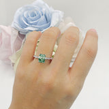 Art Deco Emerald Cut Ring