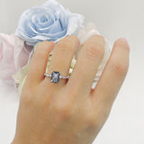 Art Deco Emerald Cut Ring