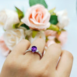 Art Deco Teardrop Pear Ring