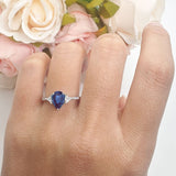 Pear Teardrop Vintage Style Ring